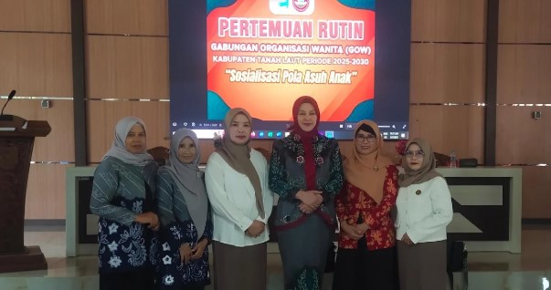 DWP Rutan Pelaihari Hadiri Pertemuan Rutin GOW Tanah Laut, Angkat Tema Pola Asuh Anak